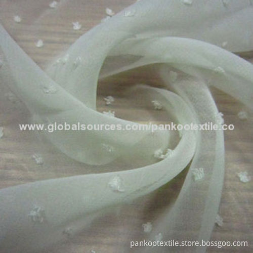 100%P 50D*50D Chiffon, weighs 53gsm, suitable for ladies' shirts and dress